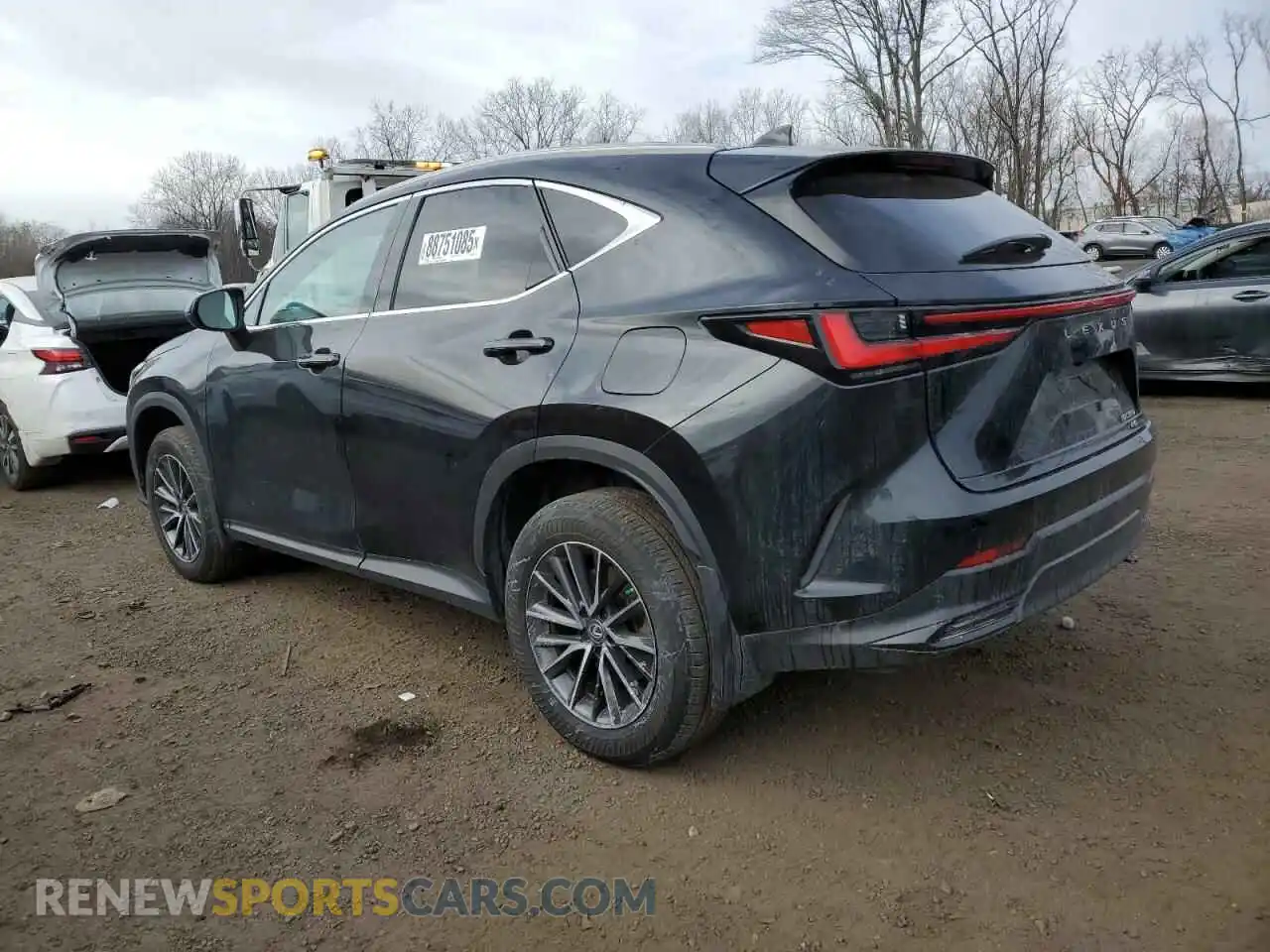 2 Photograph of a damaged car 2T2GGCEZ2NC015854 LEXUS NX 350 2022