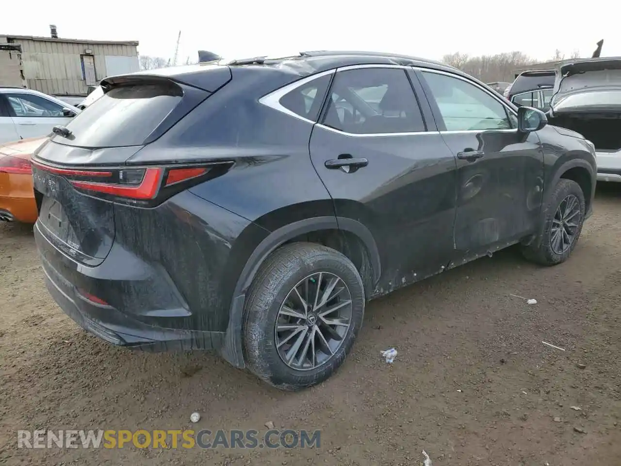 3 Photograph of a damaged car 2T2GGCEZ2NC015854 LEXUS NX 350 2022