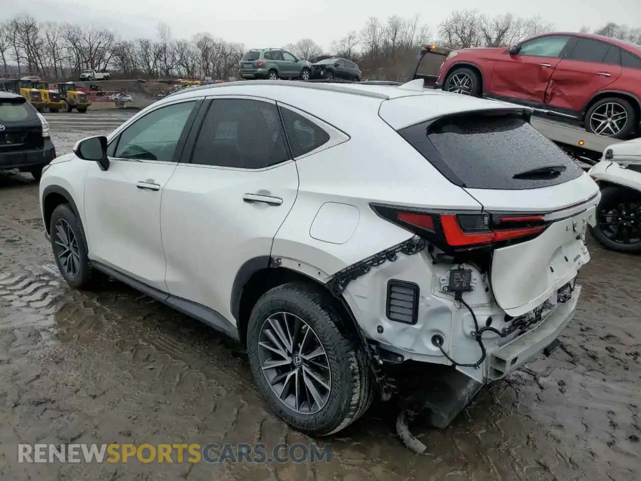 2 Photograph of a damaged car 2T2GGCEZXNC002950 LEXUS NX 350 2022