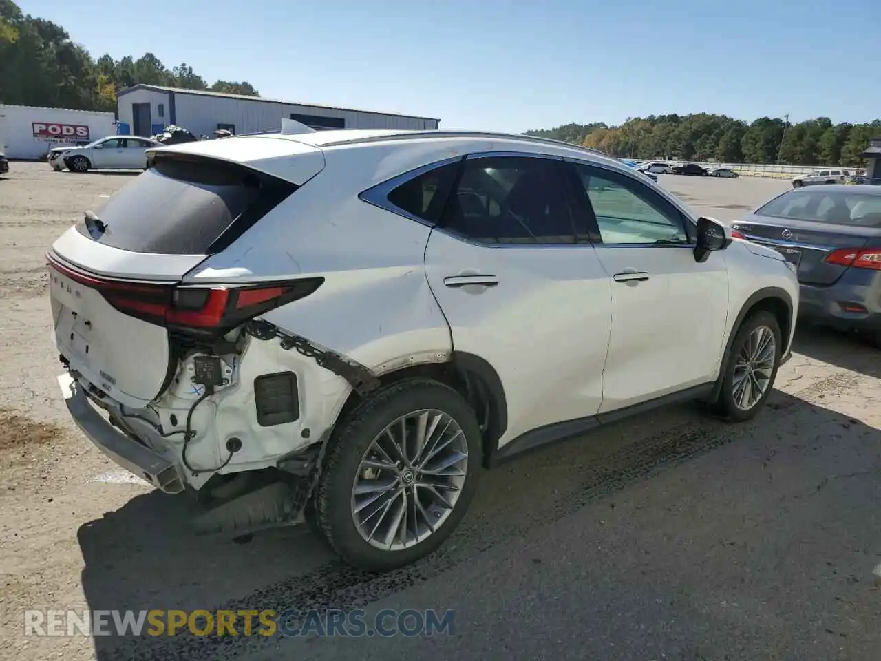 3 Фотография поврежденного автомобиля 2T2HGCEZXNC008042 LEXUS NX 350 2022