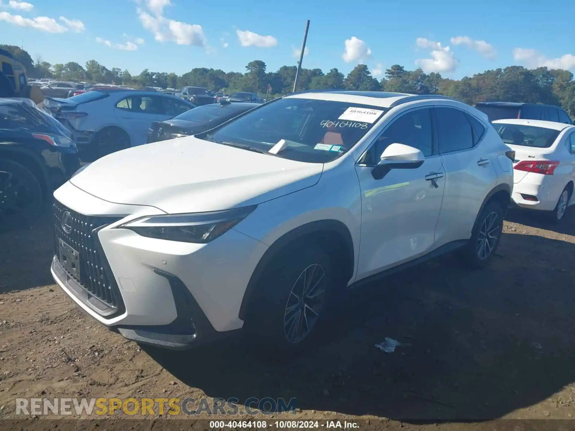 2 Фотография поврежденного автомобиля JTJGGCEZ0N2003752 LEXUS NX 350 2022