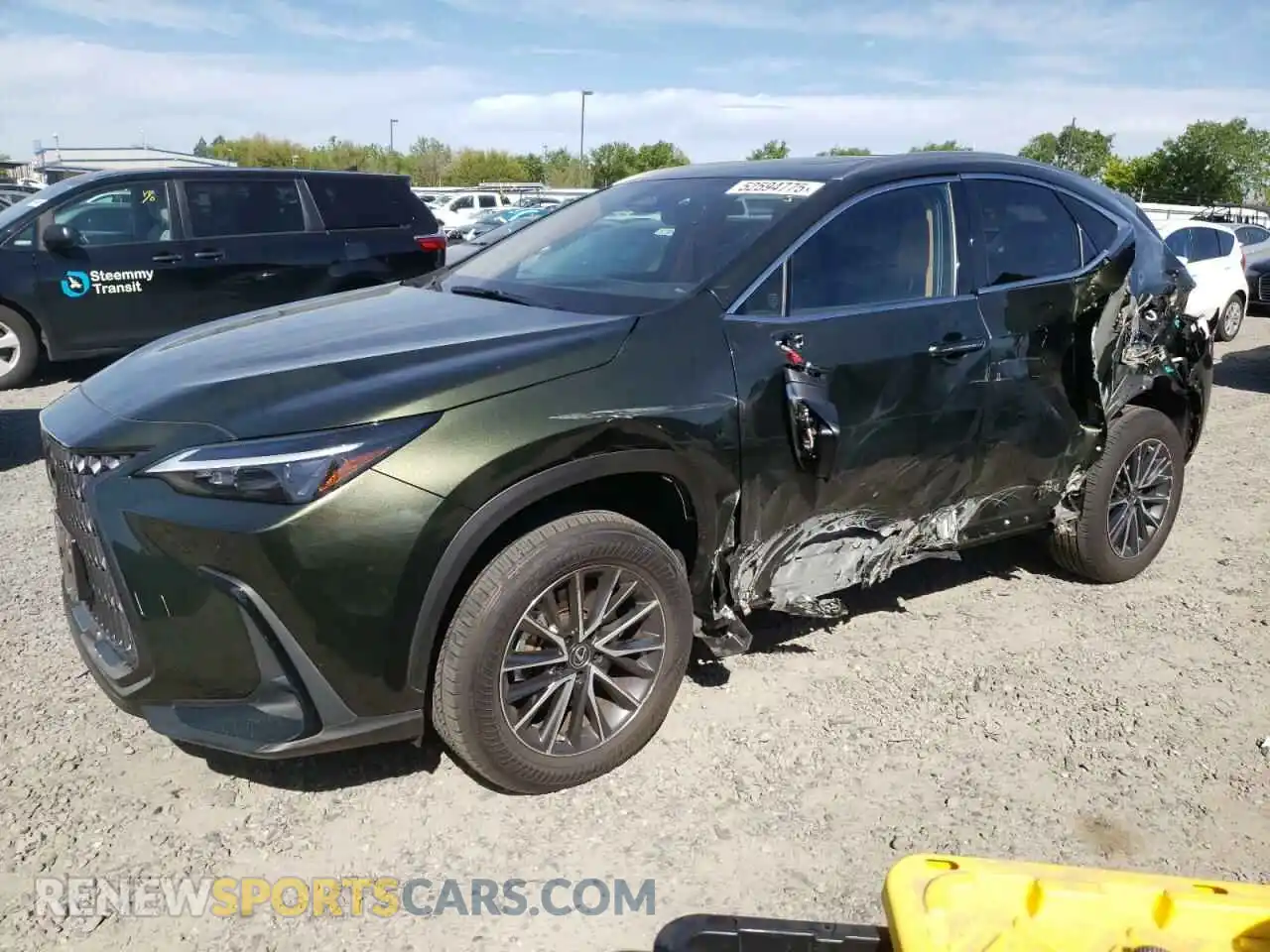 1 Фотография поврежденного автомобиля JTJGGCEZ7N2003568 LEXUS NX 350 2022