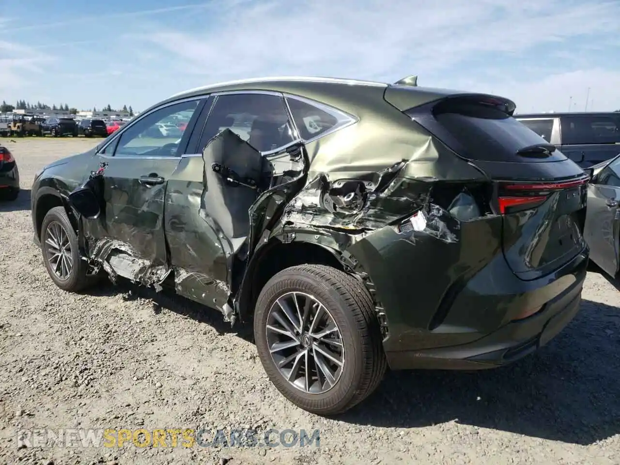 2 Фотография поврежденного автомобиля JTJGGCEZ7N2003568 LEXUS NX 350 2022