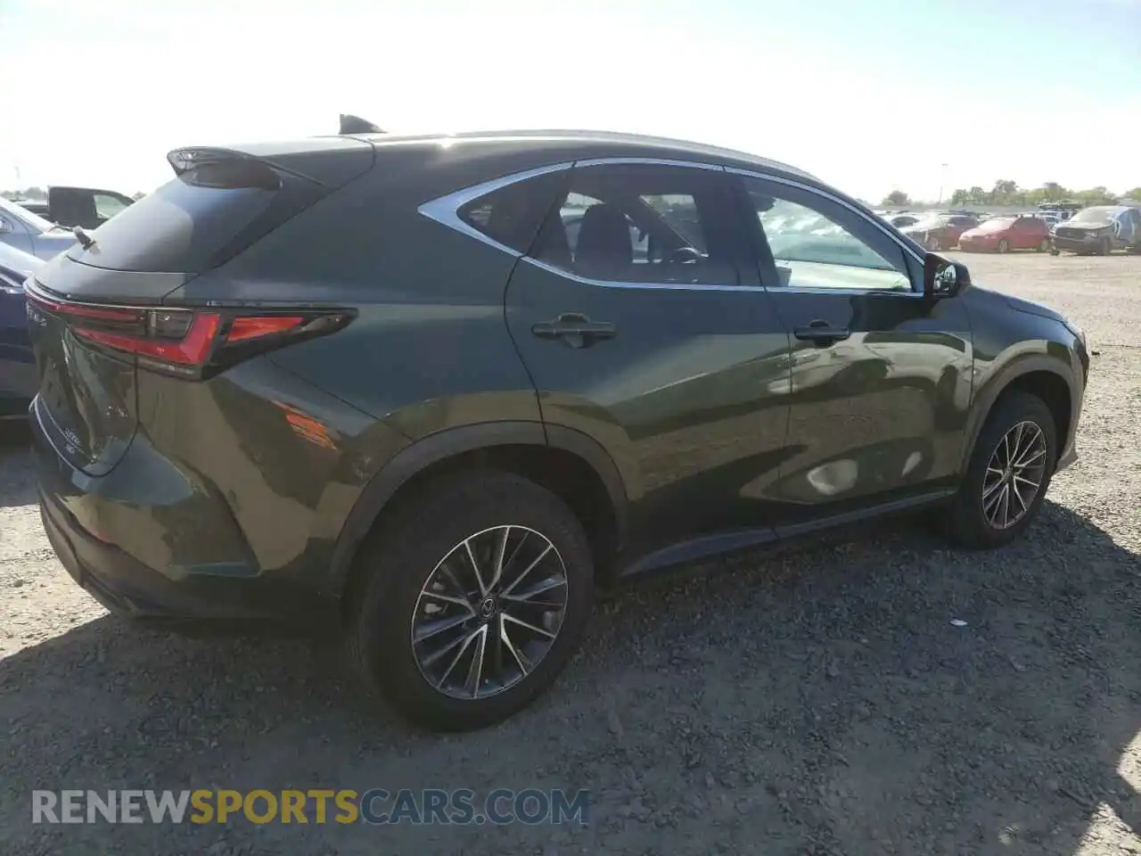 3 Фотография поврежденного автомобиля JTJGGCEZ7N2003568 LEXUS NX 350 2022