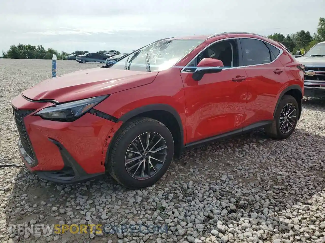 1 Photograph of a damaged car 2T2AGCEZ2PC030136 LEXUS NX 350 2023