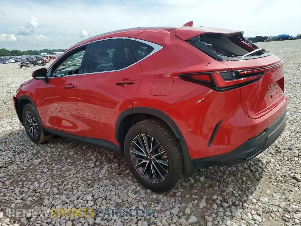 2 Photograph of a damaged car 2T2AGCEZ2PC030136 LEXUS NX 350 2023