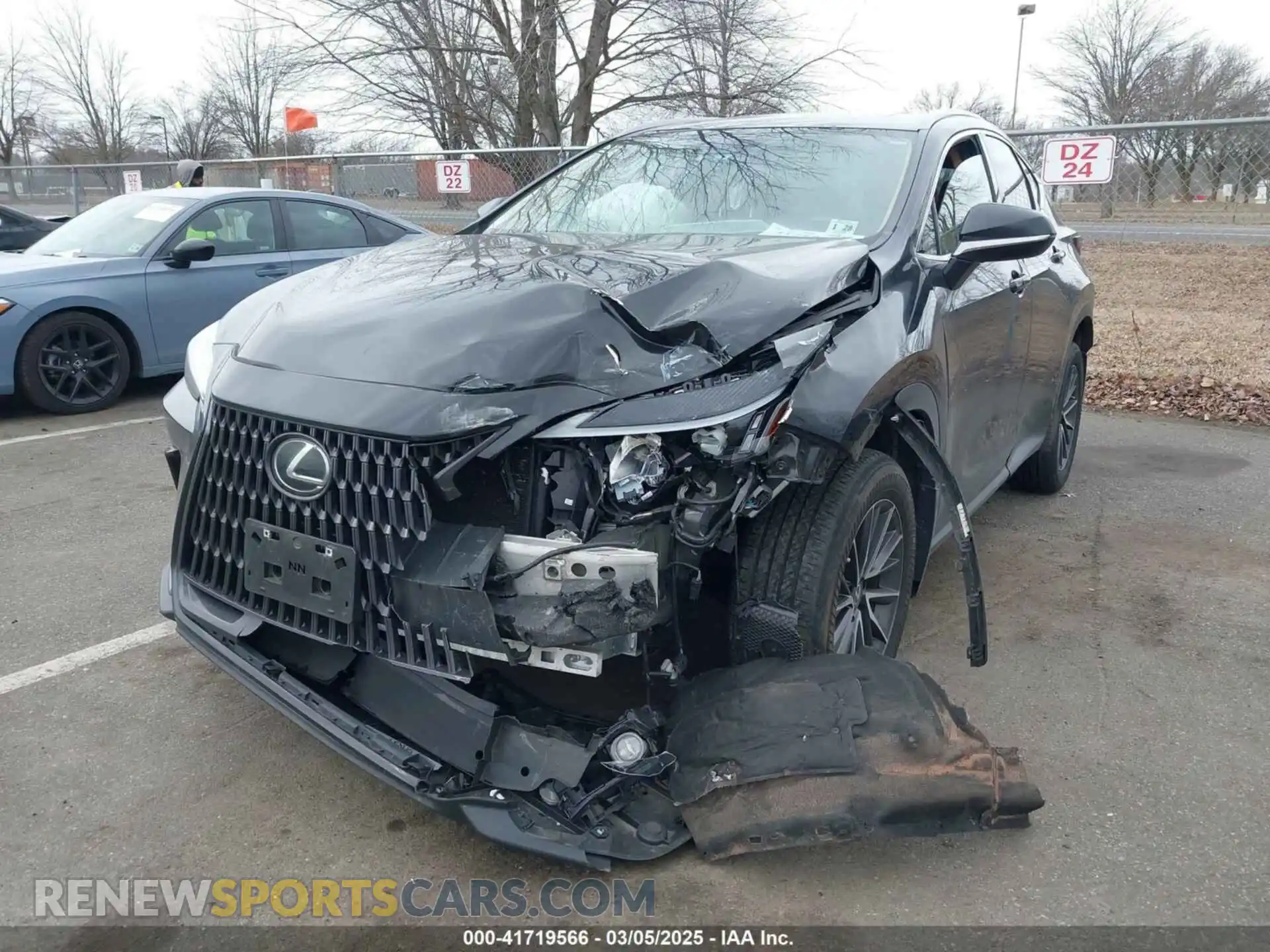 2 Photograph of a damaged car 2T2AGCEZ5PC021950 LEXUS NX 350 2023