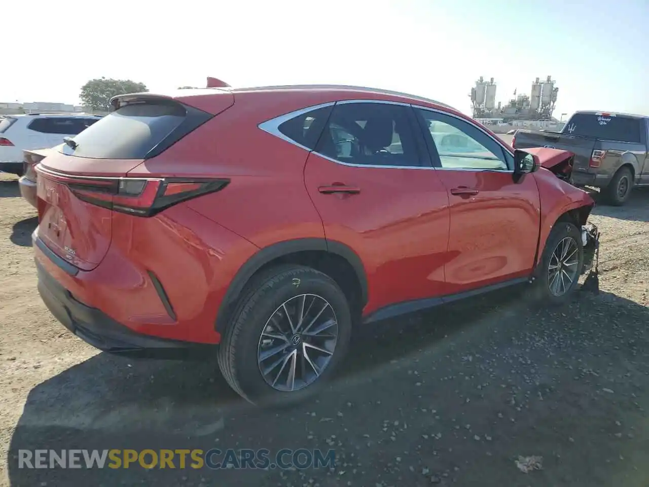 3 Photograph of a damaged car 2T2AGCEZXPC020633 LEXUS NX 350 2023