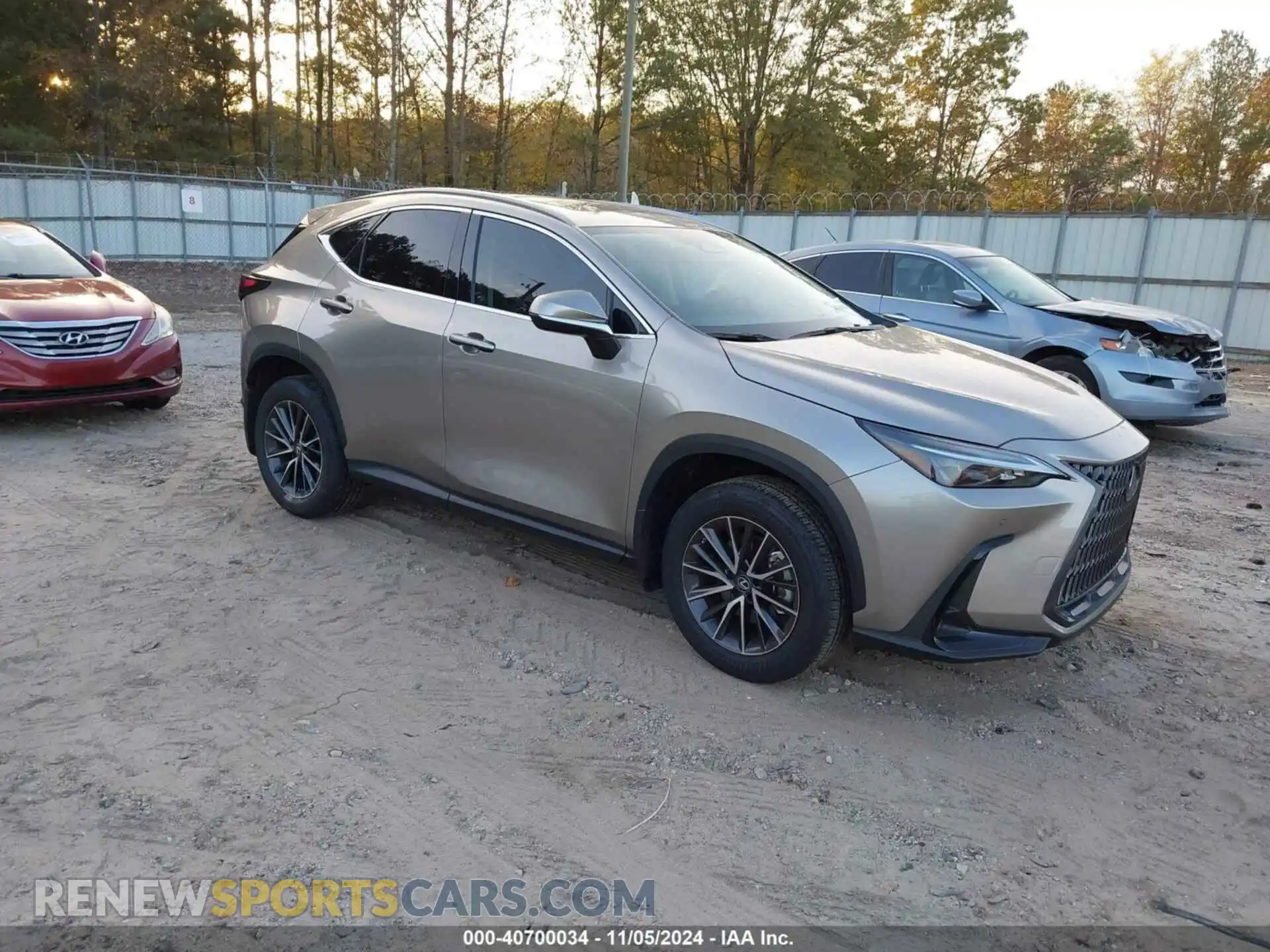 1 Photograph of a damaged car 2T2GGCEZ1PC019526 LEXUS NX 350 2023