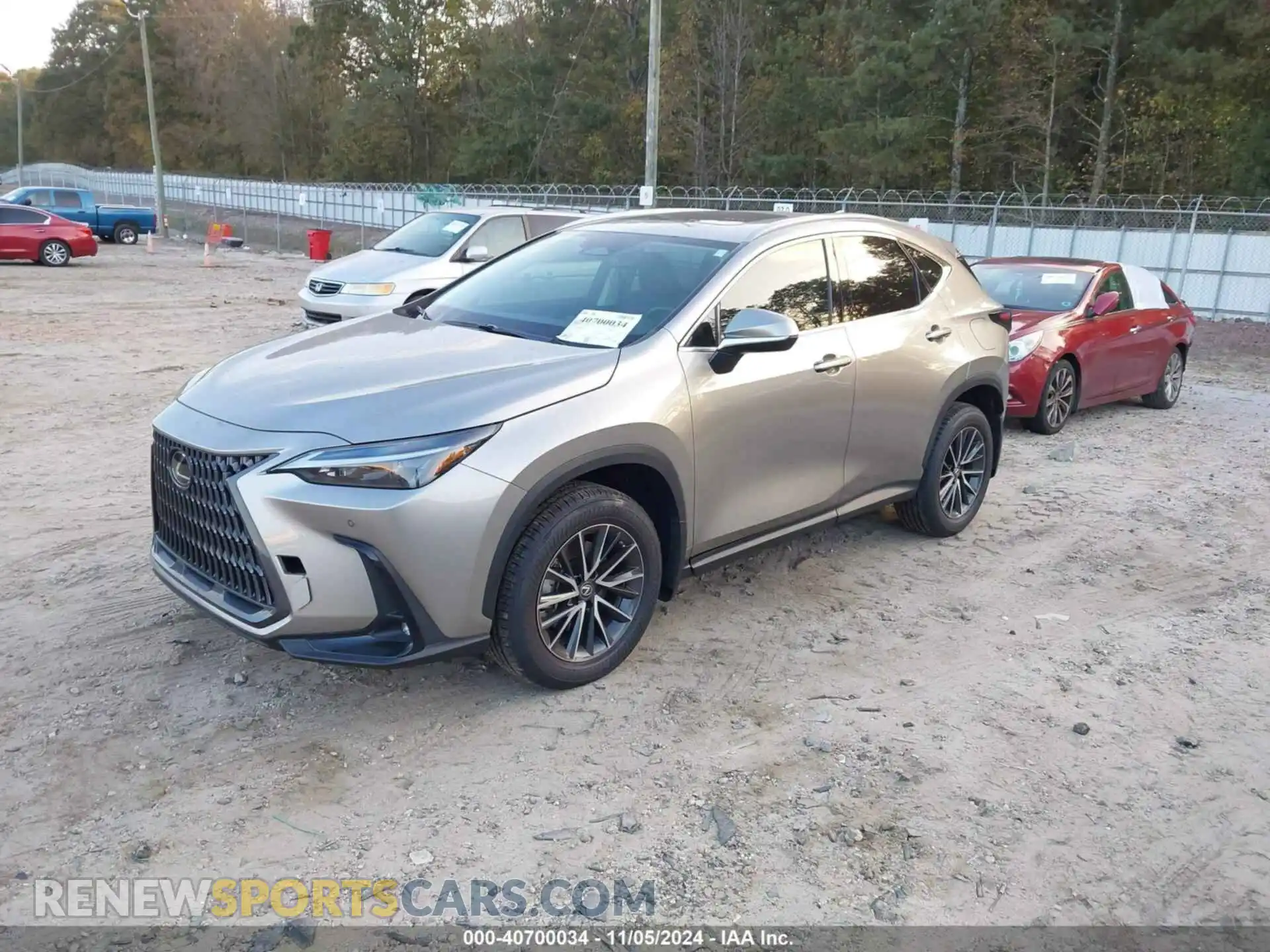 2 Photograph of a damaged car 2T2GGCEZ1PC019526 LEXUS NX 350 2023