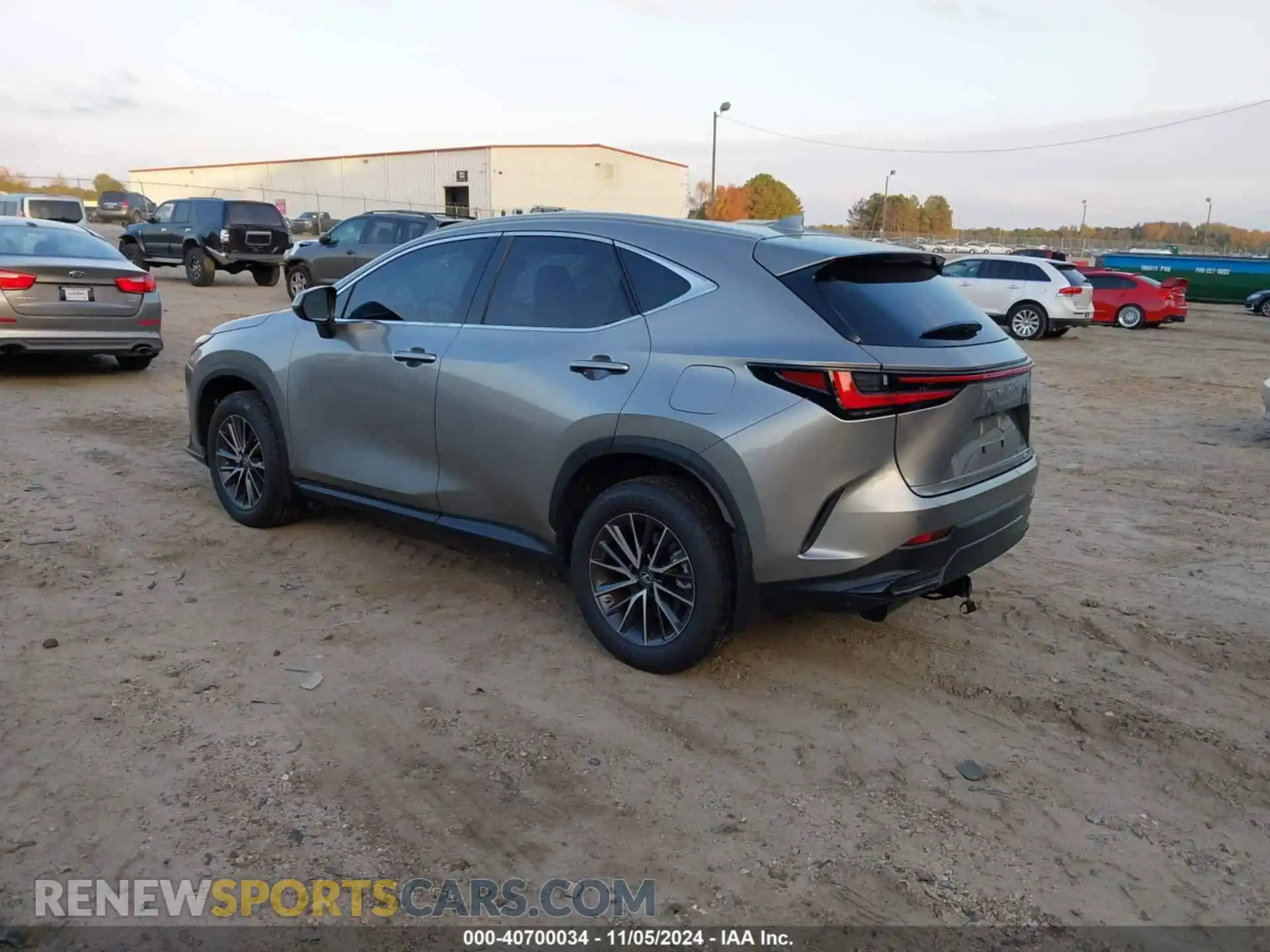 3 Photograph of a damaged car 2T2GGCEZ1PC019526 LEXUS NX 350 2023