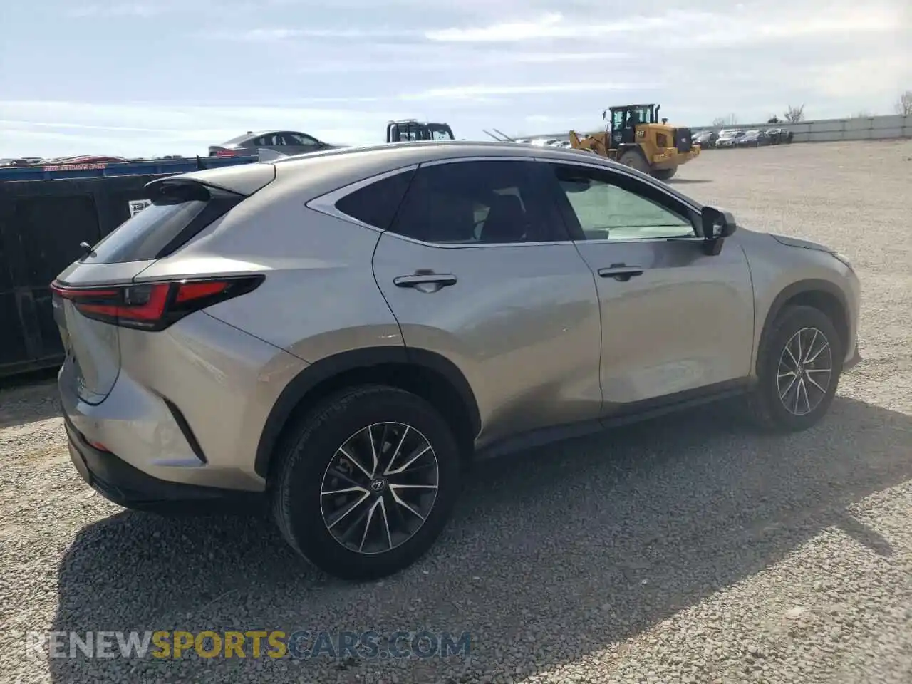 3 Photograph of a damaged car 2T2GGCEZ3PC017857 LEXUS NX 350 2023