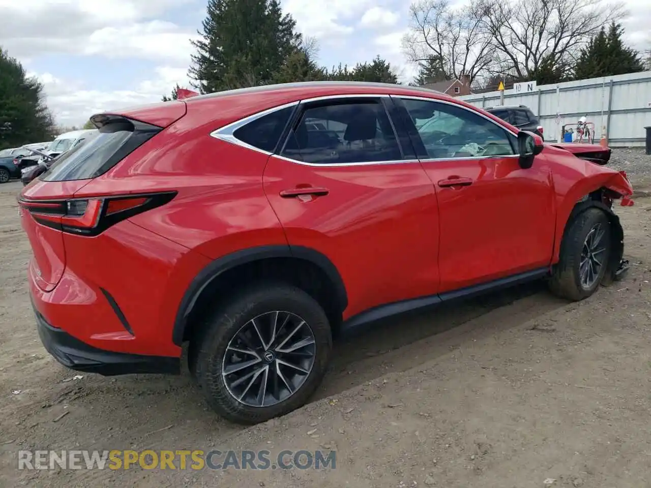 3 Photograph of a damaged car 2T2GGCEZ3PC029040 LEXUS NX 350 2023