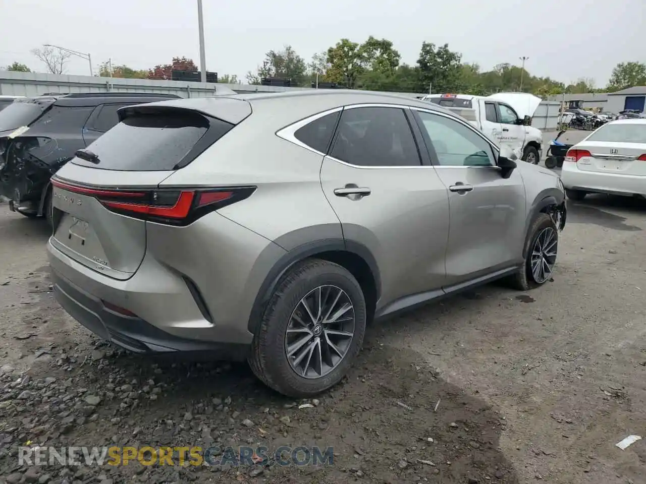 3 Photograph of a damaged car 2T2GGCEZ6PC018050 LEXUS NX 350 2023