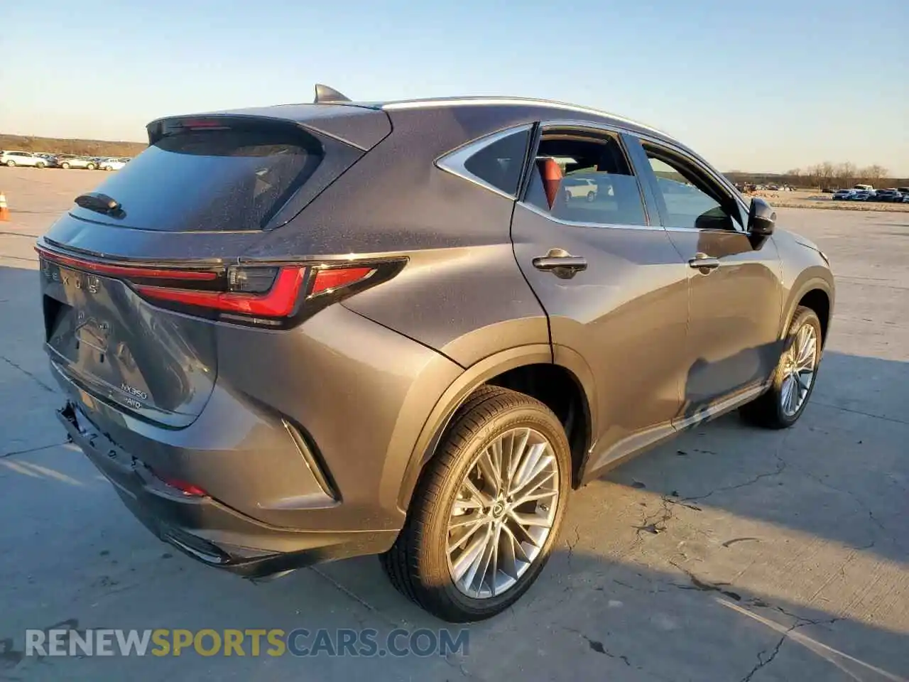 3 Photograph of a damaged car 2T2GGCEZ6PC023331 LEXUS NX 350 2023
