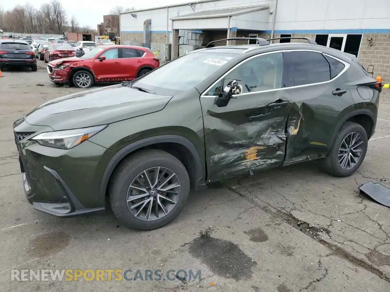 1 Photograph of a damaged car 2T2GGCEZ6PC025449 LEXUS NX 350 2023