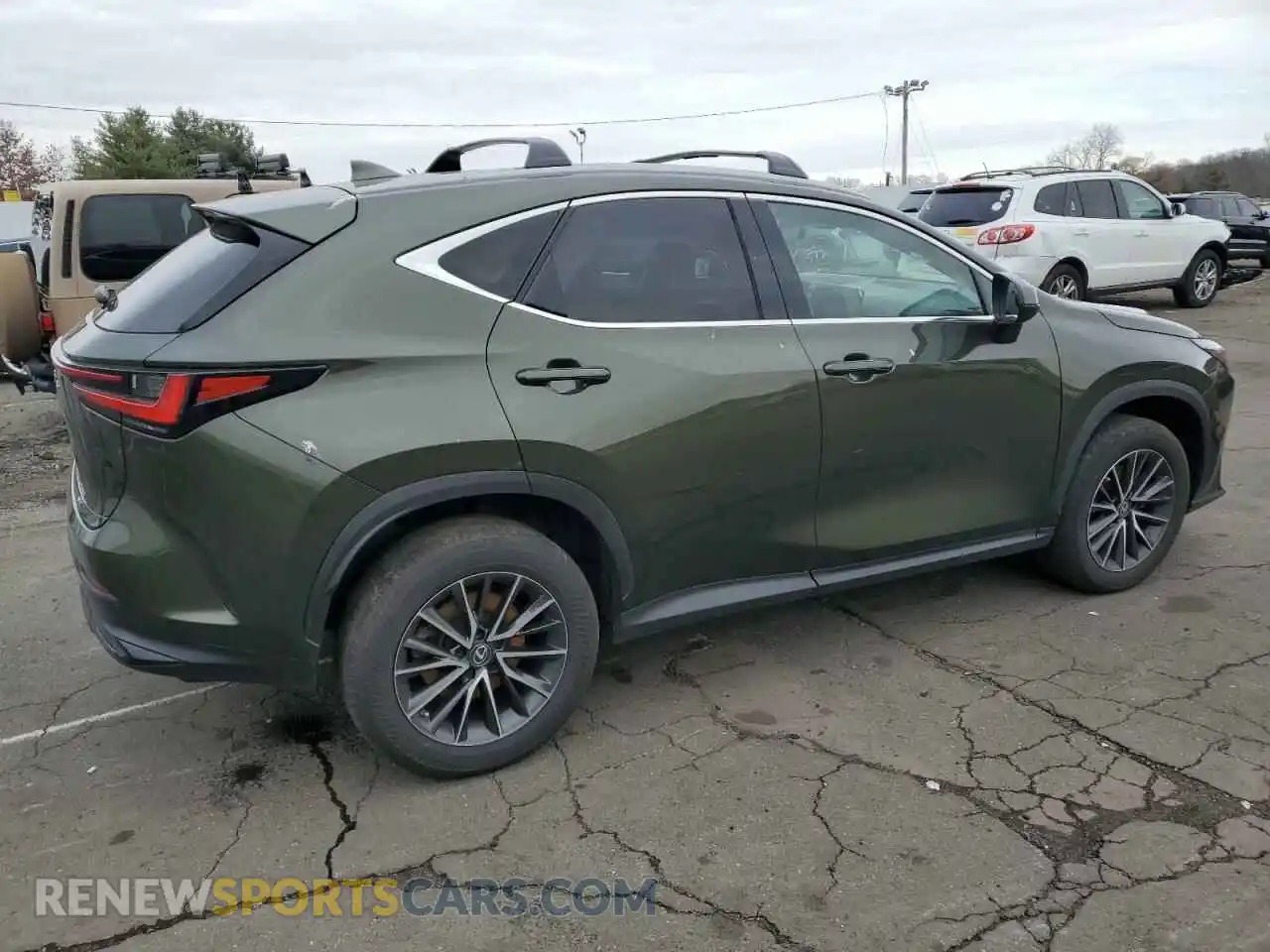 3 Photograph of a damaged car 2T2GGCEZ6PC025449 LEXUS NX 350 2023