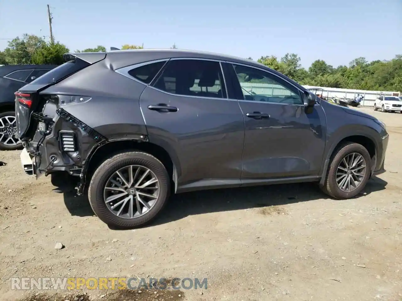 3 Photograph of a damaged car 2T2GGCEZ6PC031168 LEXUS NX 350 2023