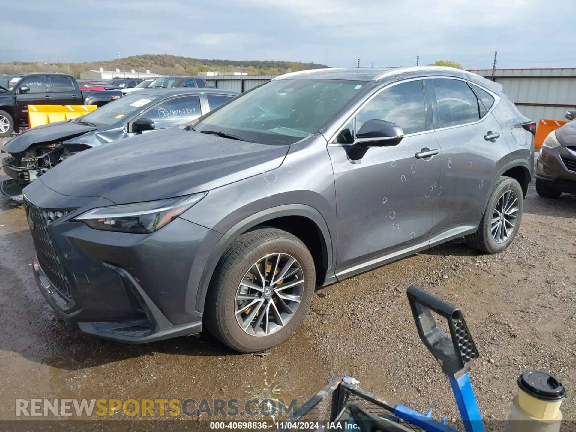 2 fotografías del automóvil dañado 2T2GGCEZ7PC022298 LEXUS NX 350 2023