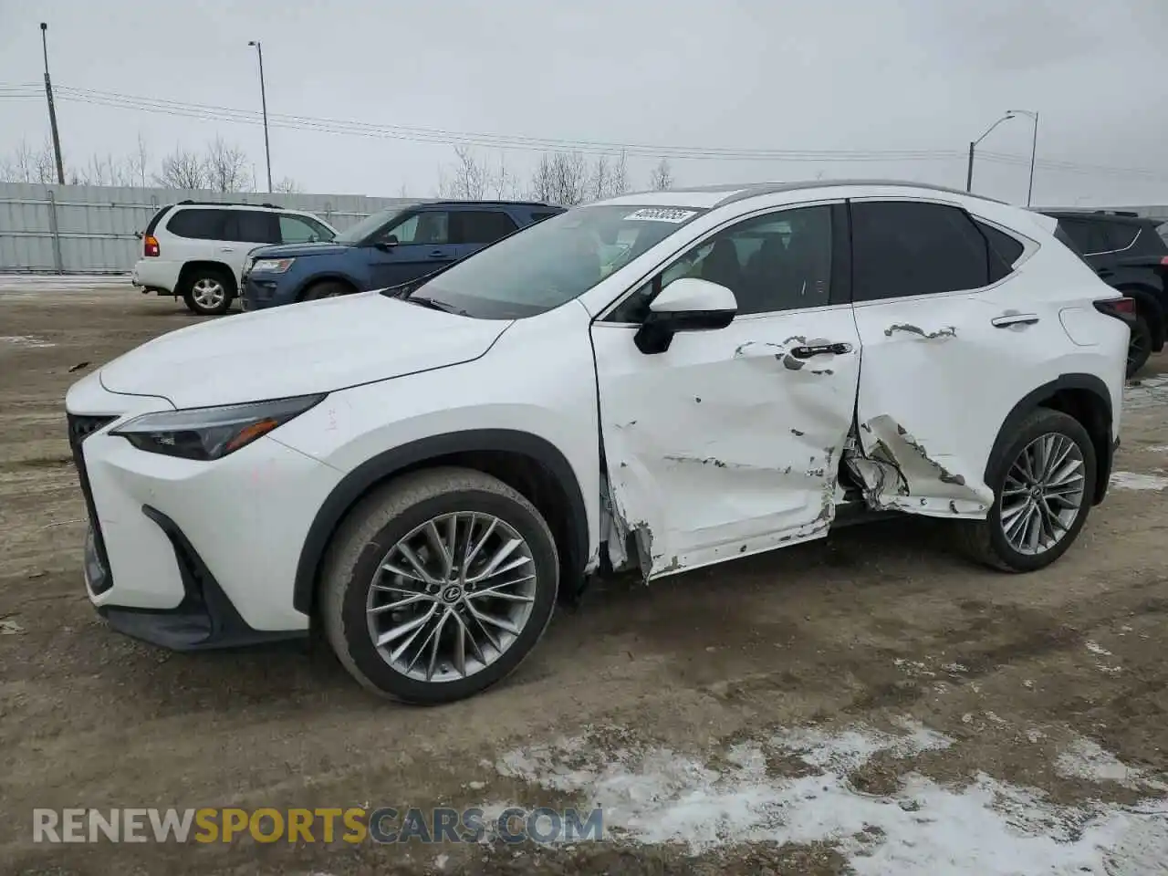 1 Photograph of a damaged car 2T2GGCEZ8PC026876 LEXUS NX 350 2023