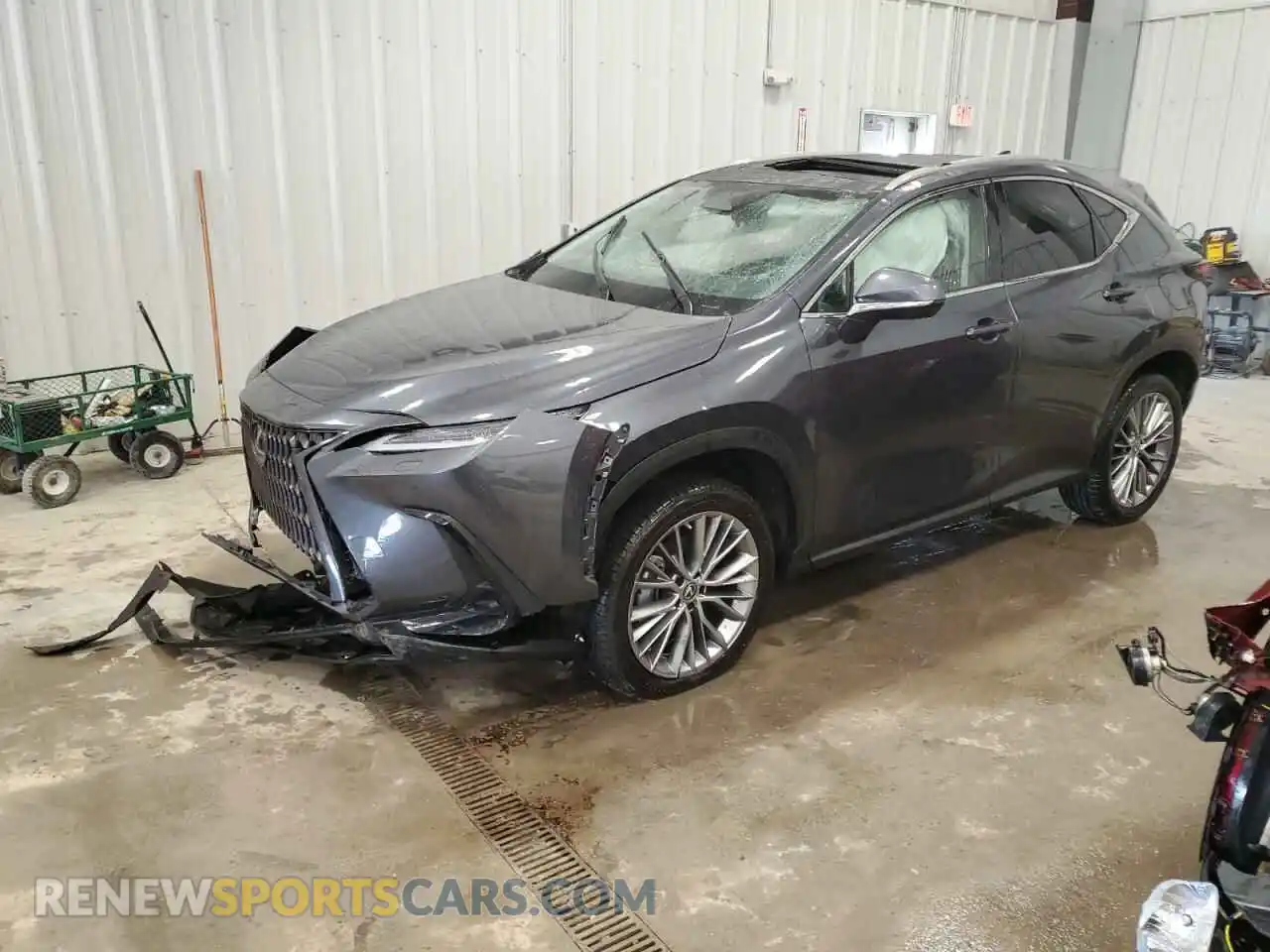 1 Photograph of a damaged car 2T2HGCEZ3PC026465 LEXUS NX 350 2023