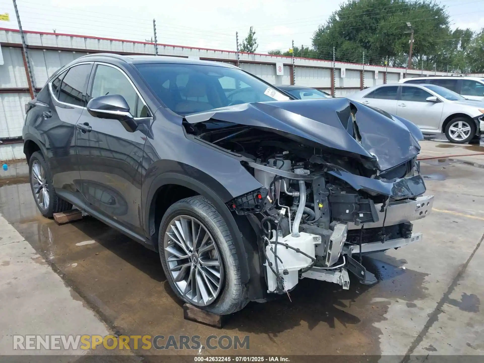 1 Photograph of a damaged car 2T2HGCEZ7PC031801 LEXUS NX 350 2023