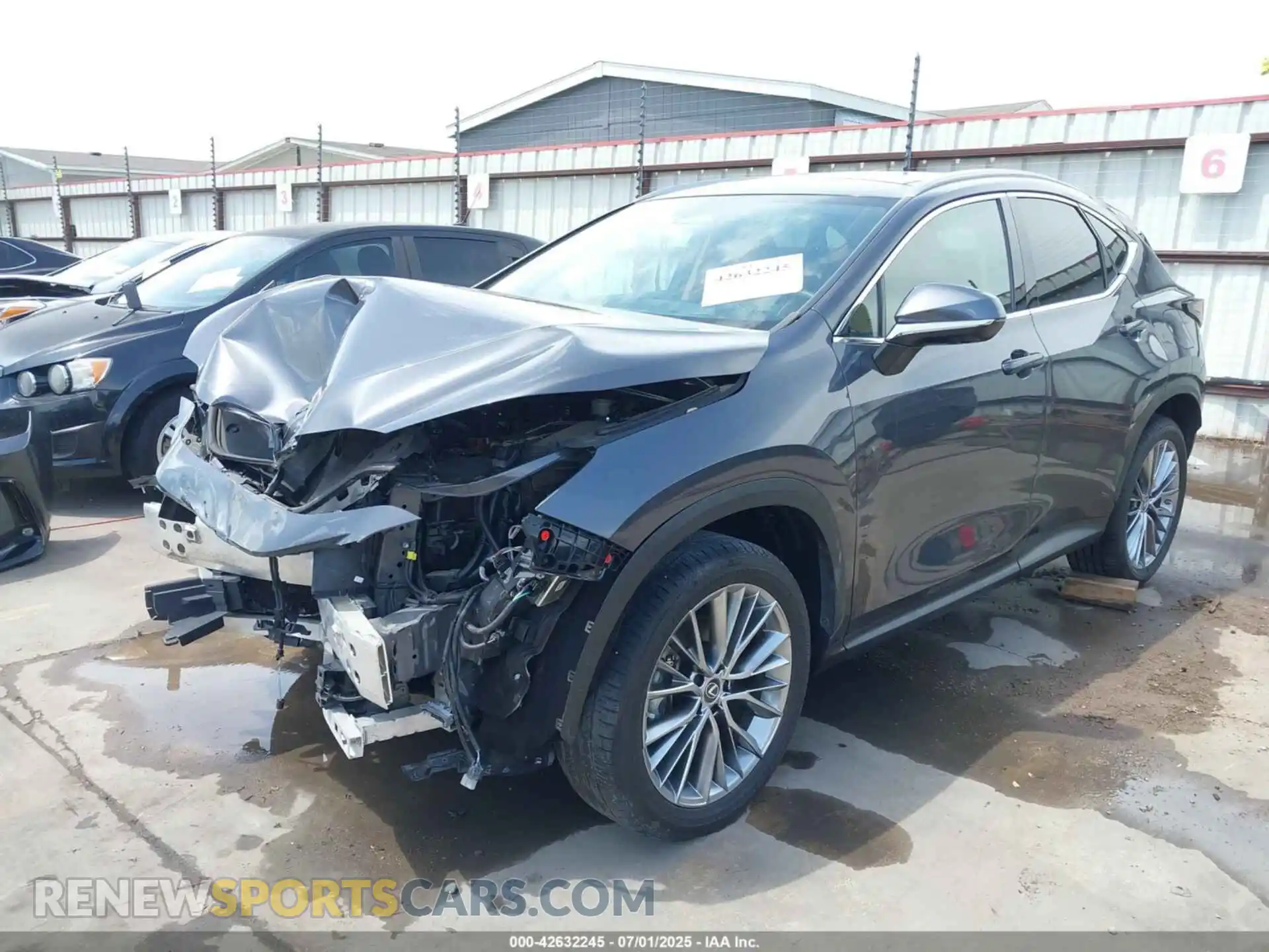 2 Photograph of a damaged car 2T2HGCEZ7PC031801 LEXUS NX 350 2023