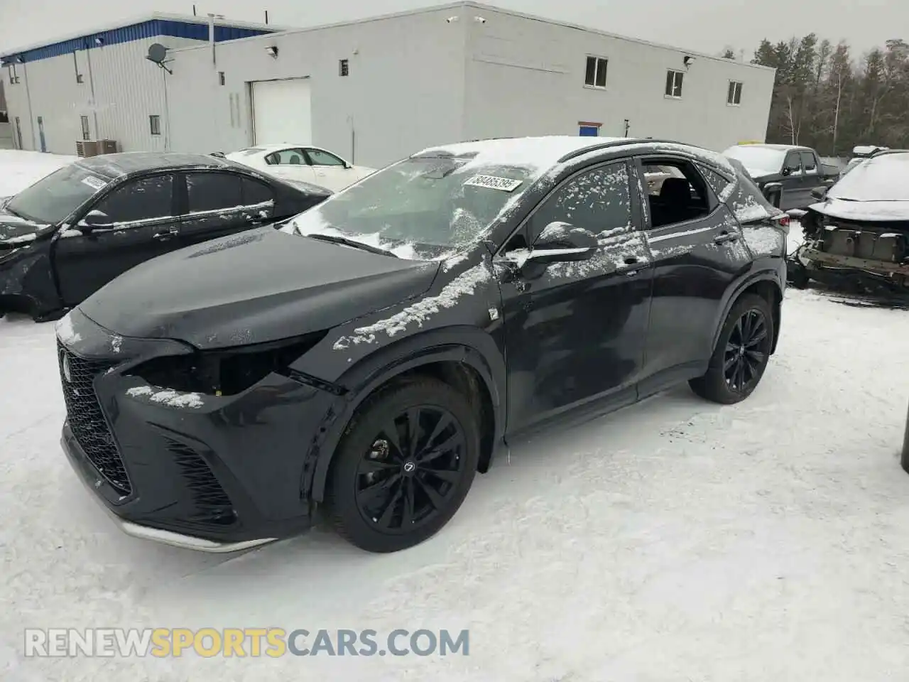1 Photograph of a damaged car 2T2KGCEZ2PC026415 LEXUS NX 350 2023