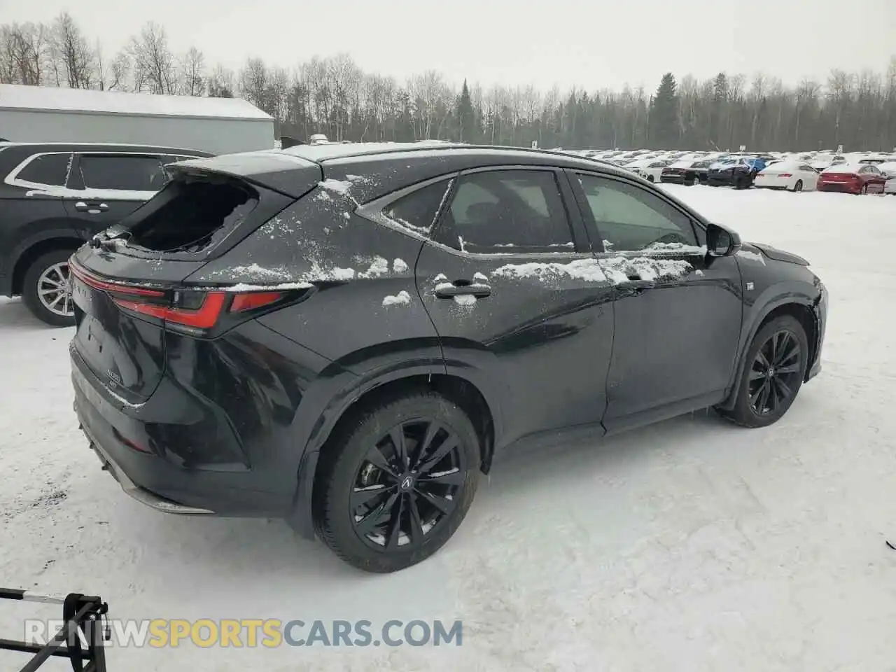 3 Photograph of a damaged car 2T2KGCEZ2PC026415 LEXUS NX 350 2023