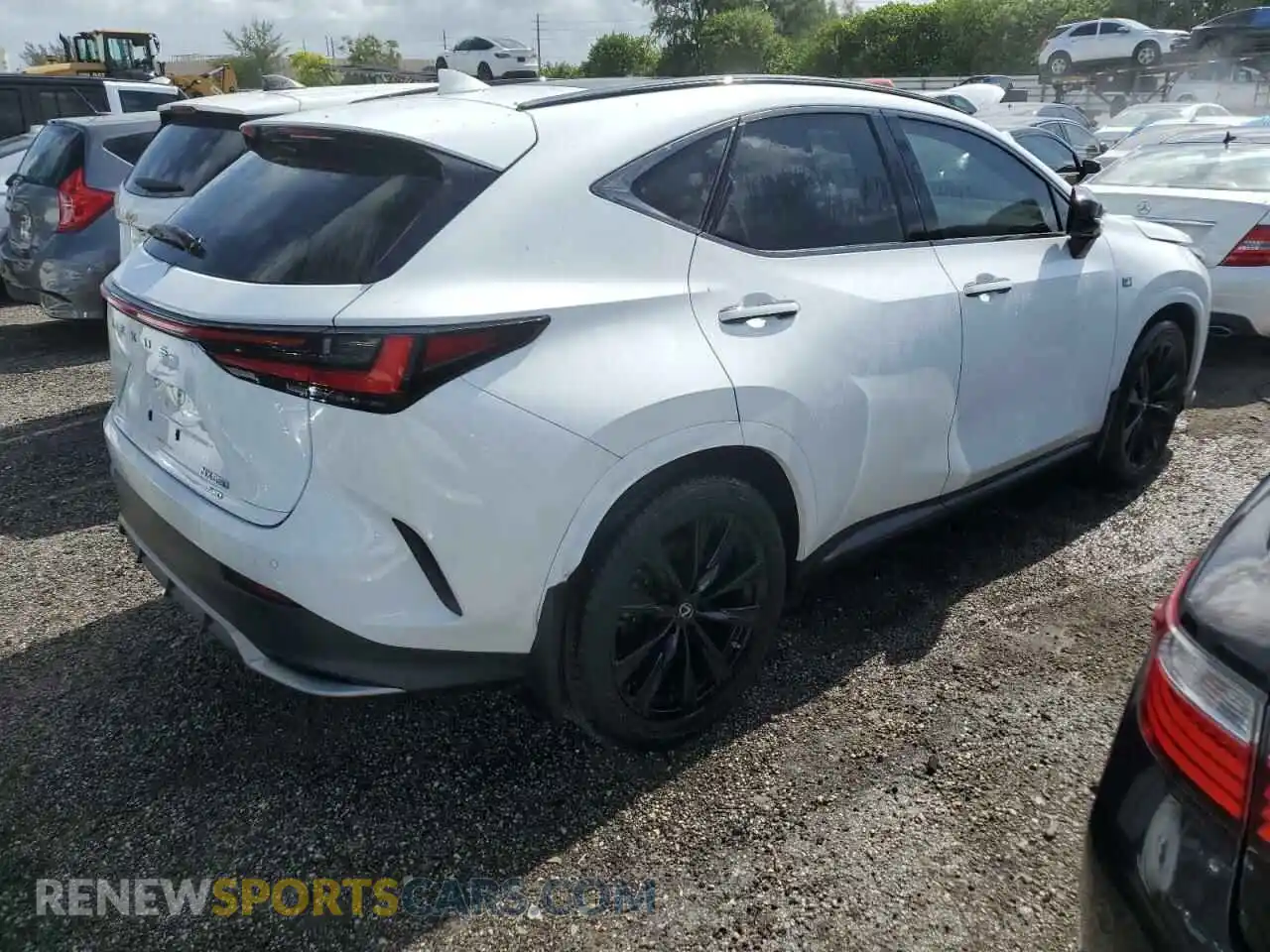 3 Photograph of a damaged car 2T2KGCEZ2PC028150 LEXUS NX 350 2023
