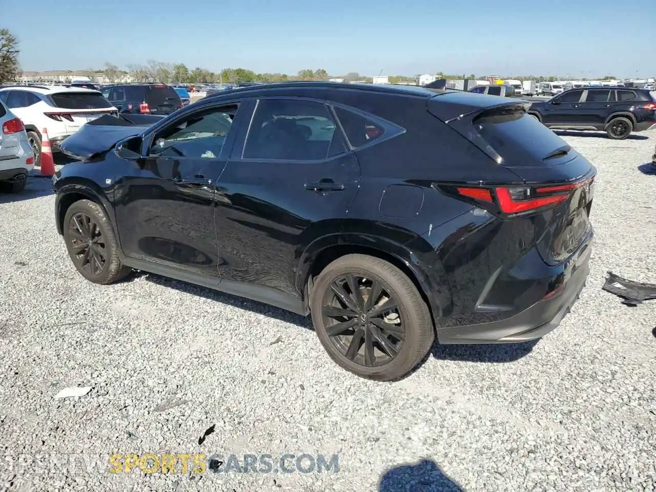 2 Photograph of a damaged car 2T2KGCEZ8PC017301 LEXUS NX 350 2023