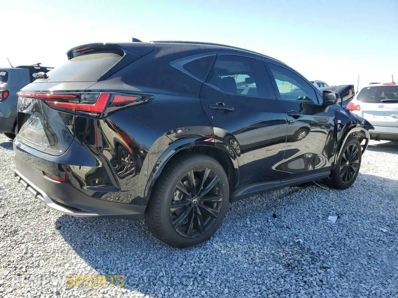 3 Photograph of a damaged car 2T2KGCEZ8PC017301 LEXUS NX 350 2023