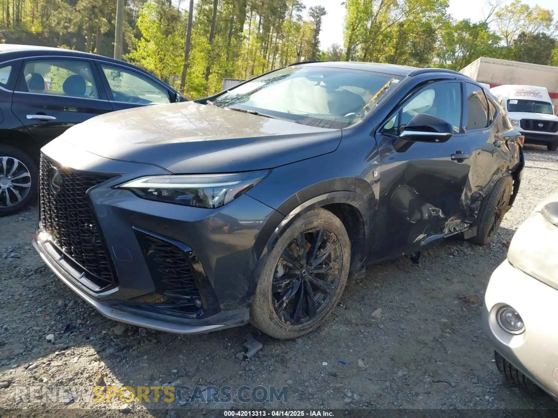 2 Photograph of a damaged car 2T2KGCEZXPC018496 LEXUS NX 350 2023