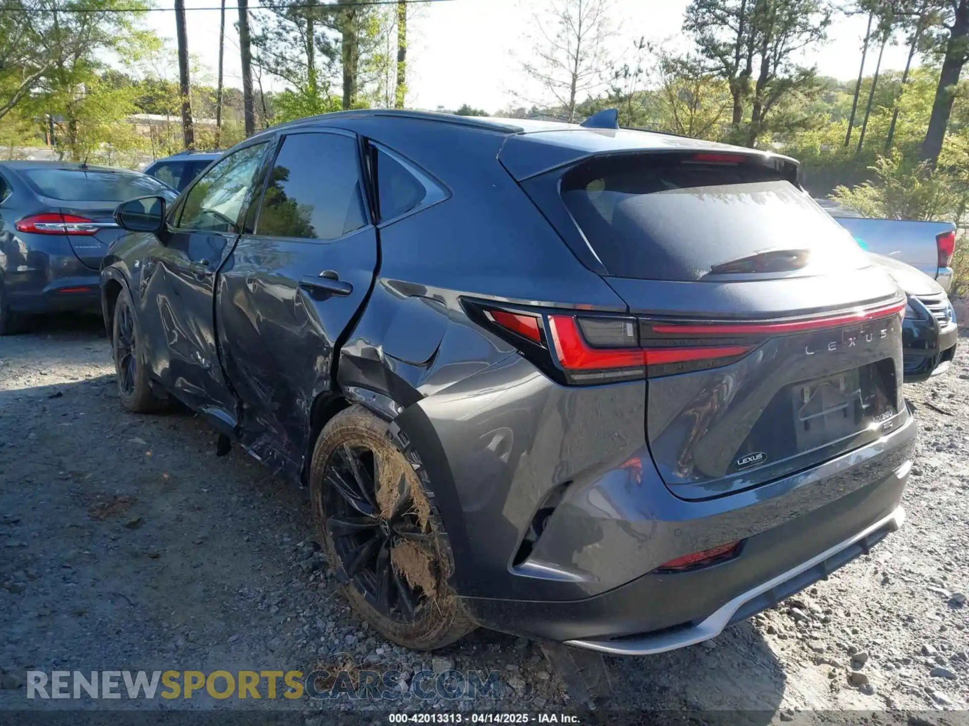 3 Photograph of a damaged car 2T2KGCEZXPC018496 LEXUS NX 350 2023