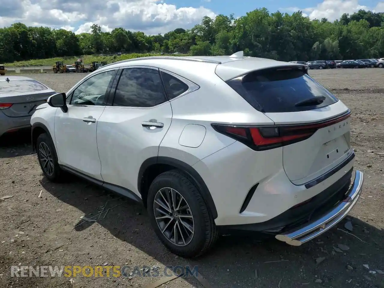 2 Photograph of a damaged car JTJGGCEZ7P5005564 LEXUS NX 350 2023