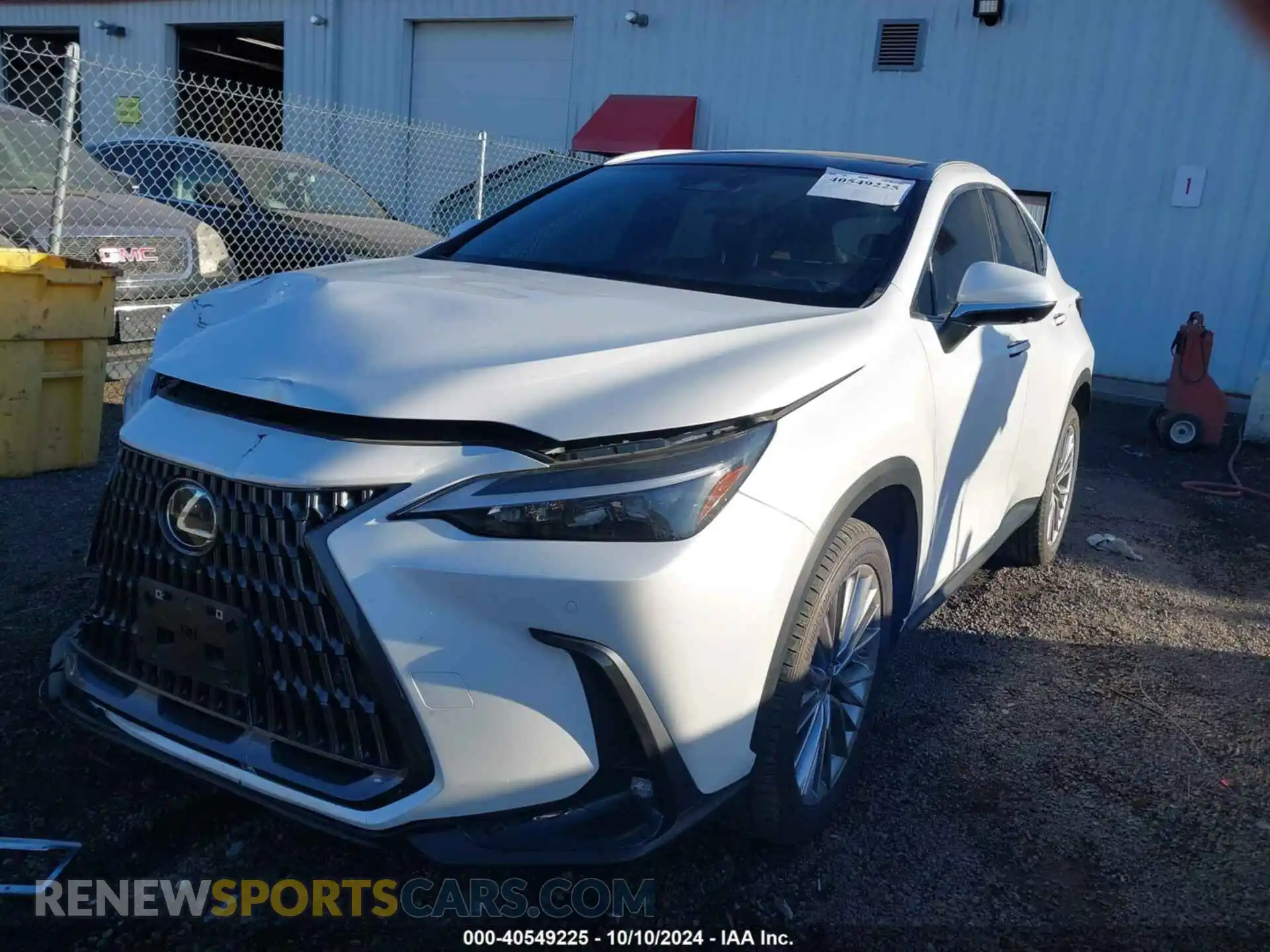 2 Photograph of a damaged car JTJHGCEZ5P5005499 LEXUS NX 350 2023