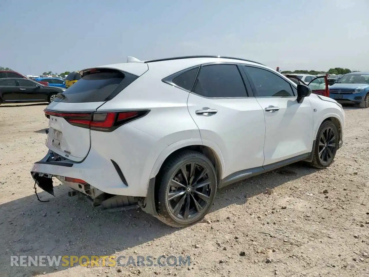 3 Photograph of a damaged car JTJKGCEZ8P2009778 LEXUS NX 350 2023