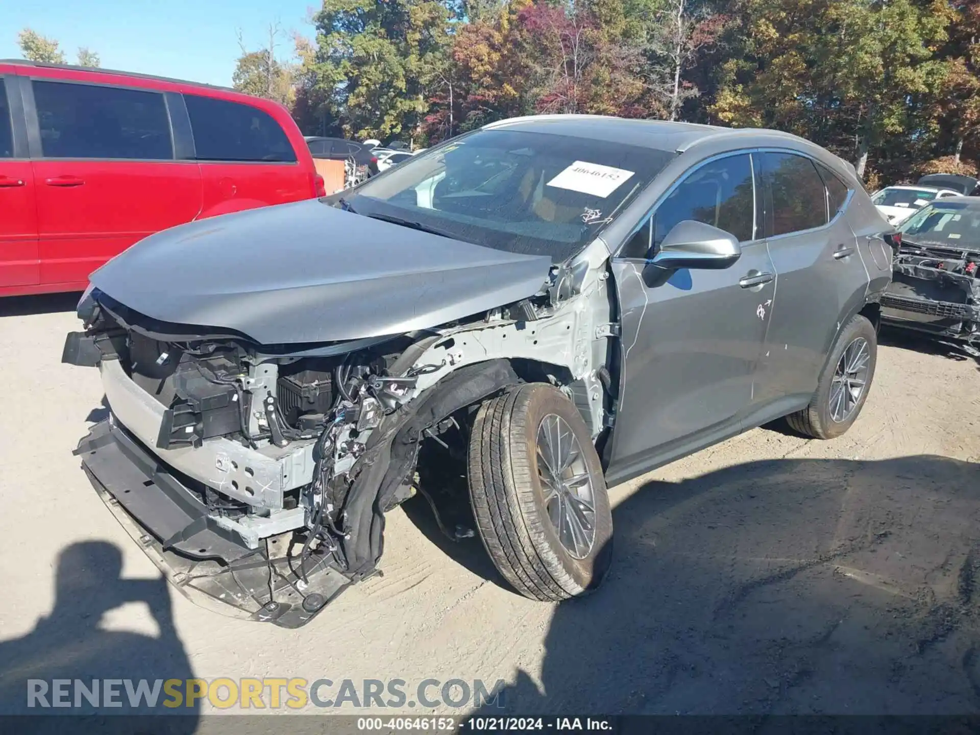 2 Photograph of a damaged car 2T2AGCEZ3RC045926 LEXUS NX 350 2024