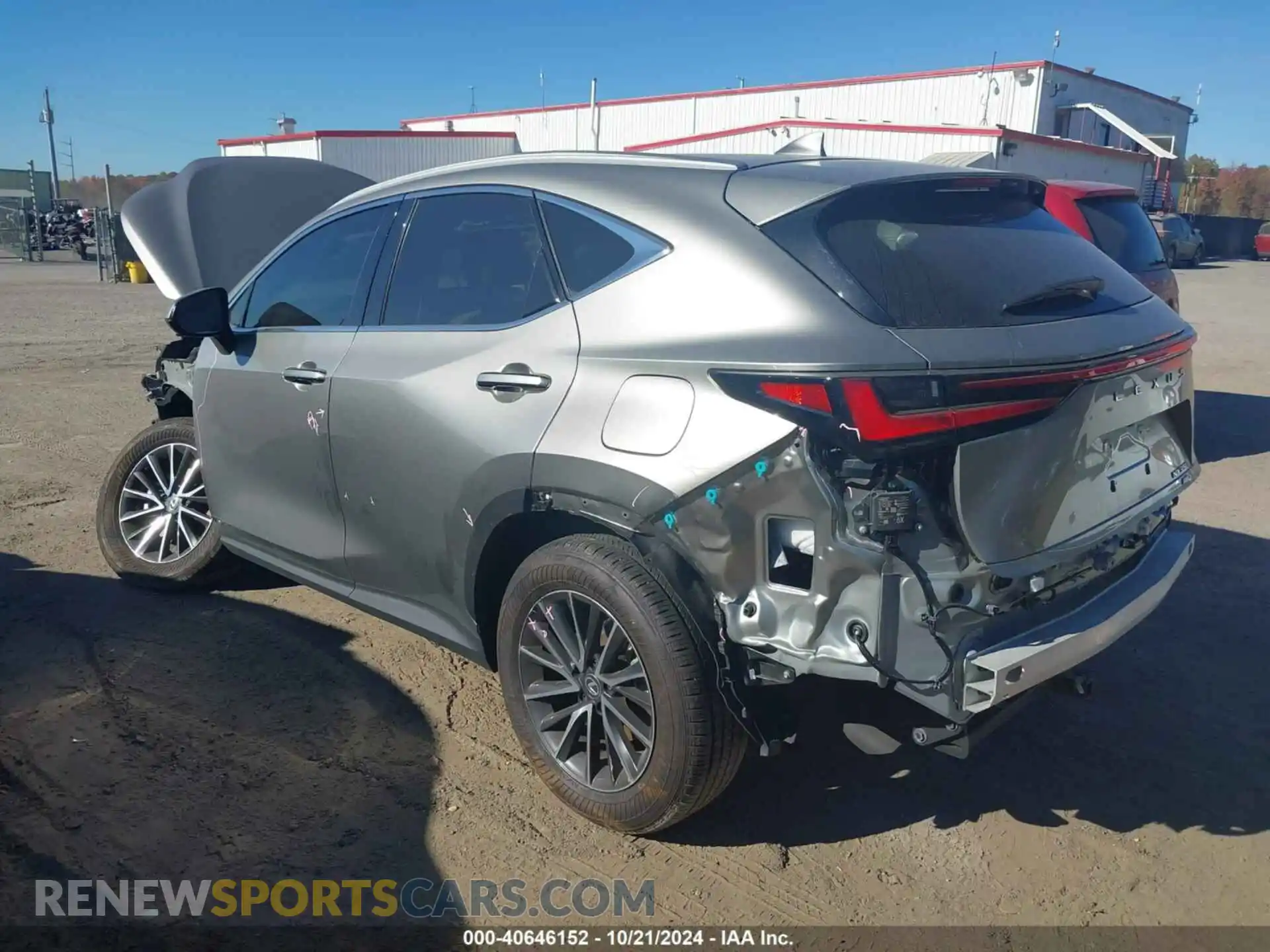 3 Photograph of a damaged car 2T2AGCEZ3RC045926 LEXUS NX 350 2024