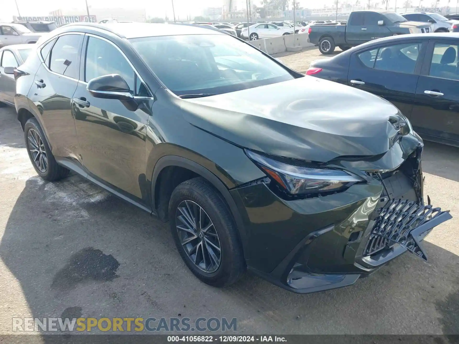 1 Photograph of a damaged car 2T2AGCEZXRC042490 LEXUS NX 350 2024