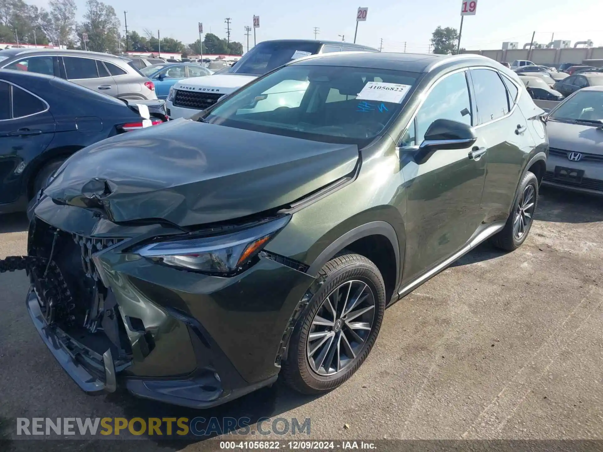 2 Photograph of a damaged car 2T2AGCEZXRC042490 LEXUS NX 350 2024