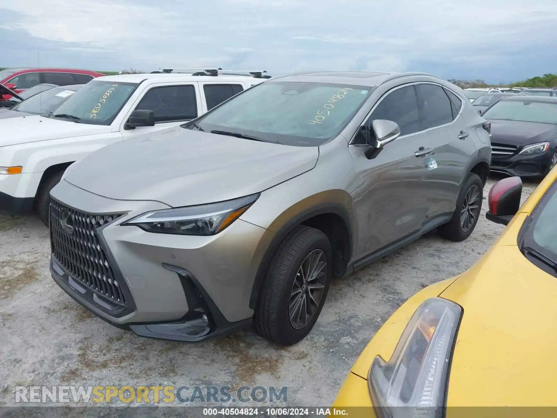 2 fotografías del automóvil dañado 2T2GGCEZ0RC053704 LEXUS NX 350 2024