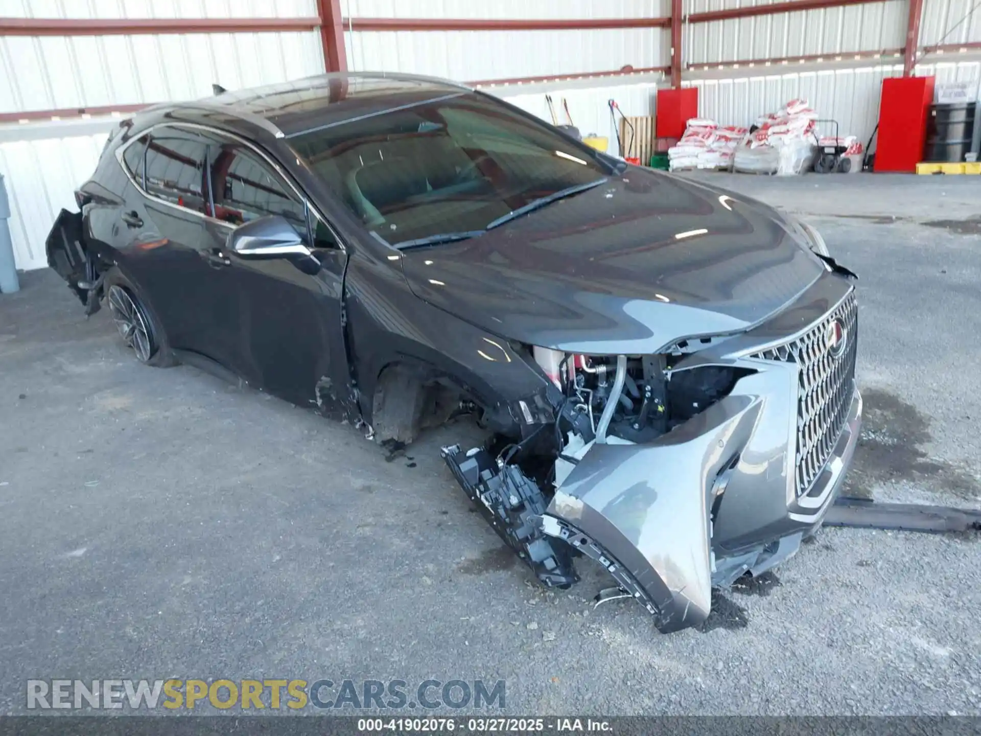 1 Photograph of a damaged car 2T2GGCEZ6RC038902 LEXUS NX 350 2024
