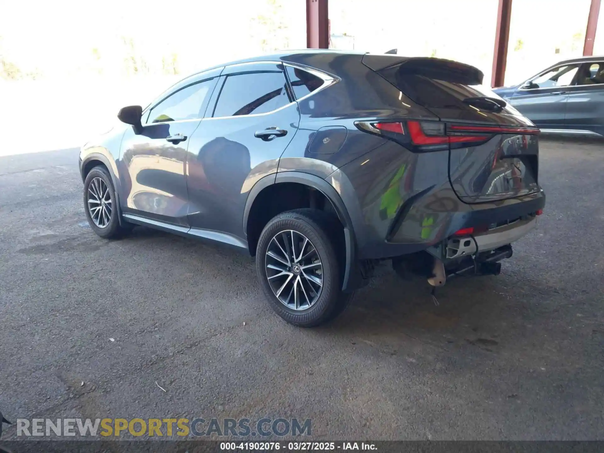 3 Photograph of a damaged car 2T2GGCEZ6RC038902 LEXUS NX 350 2024