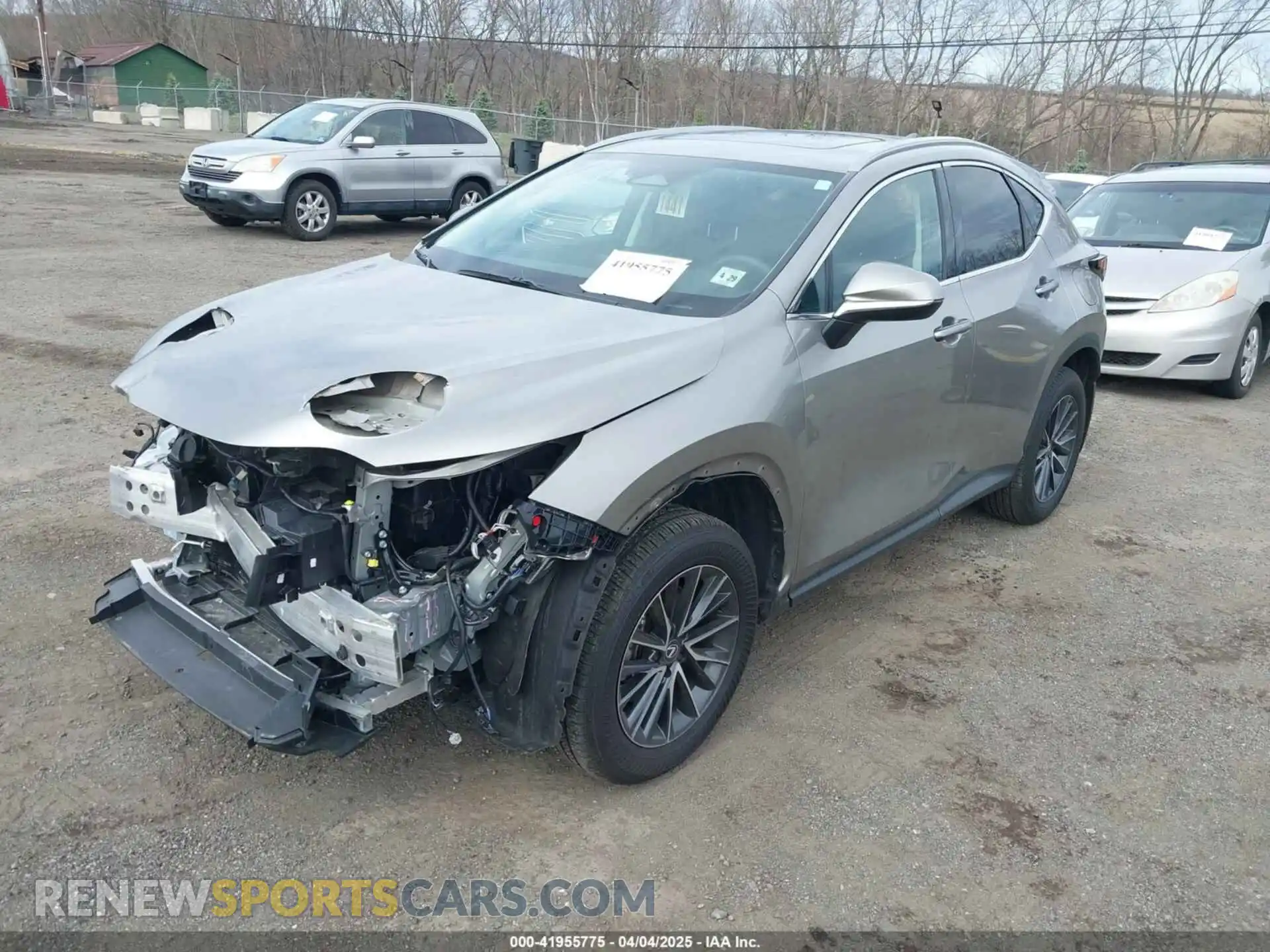 2 Photograph of a damaged car 2T2GGCEZ7RC059449 LEXUS NX 350 2024
