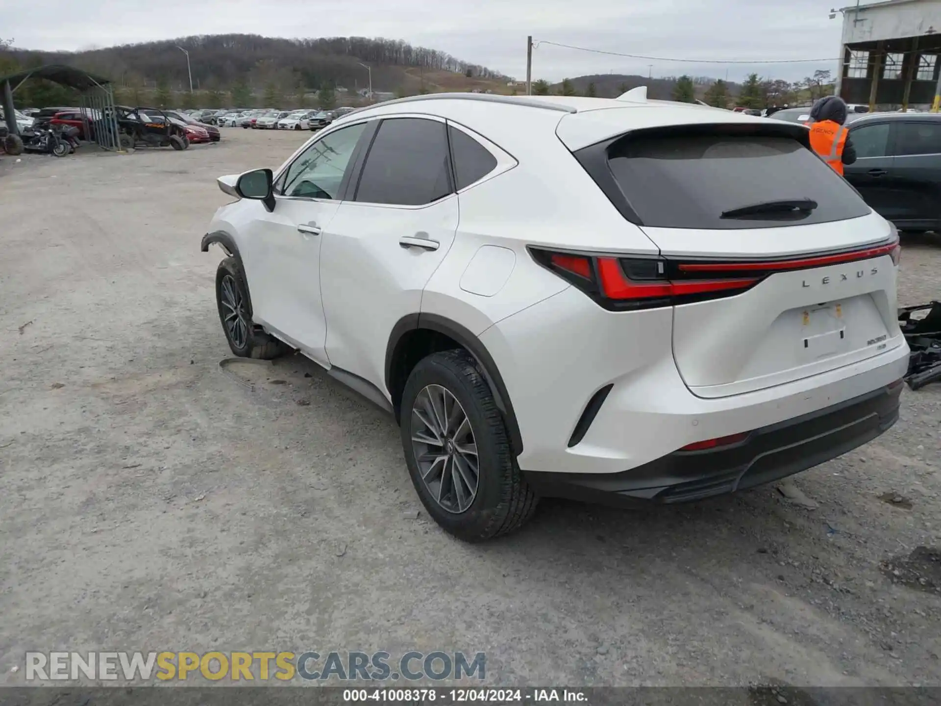 3 Photograph of a damaged car 2T2GGCEZ9RC049053 LEXUS NX 350 2024