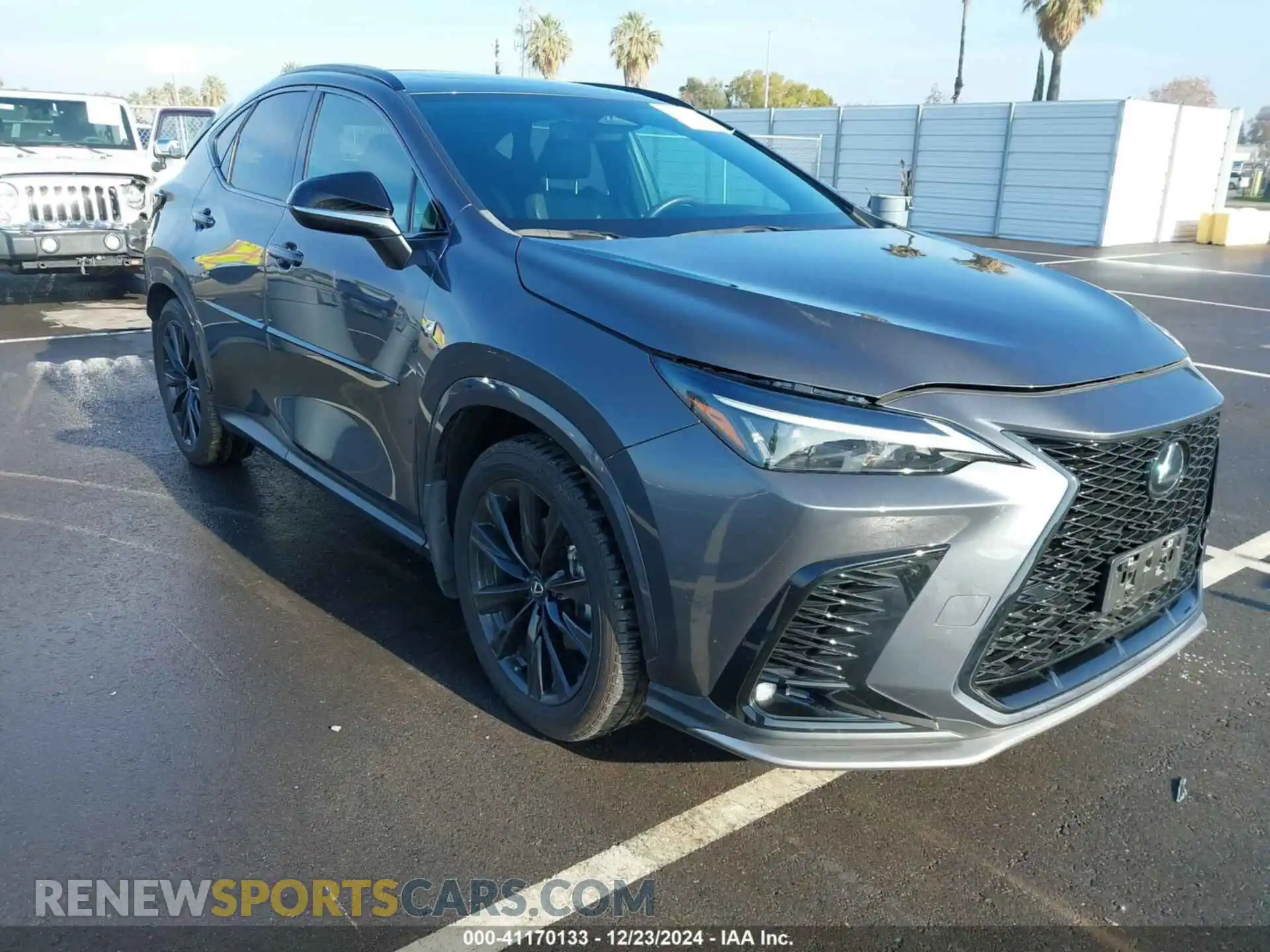 1 Photograph of a damaged car 2T2KGCEZ1RC033195 LEXUS NX 350 2024