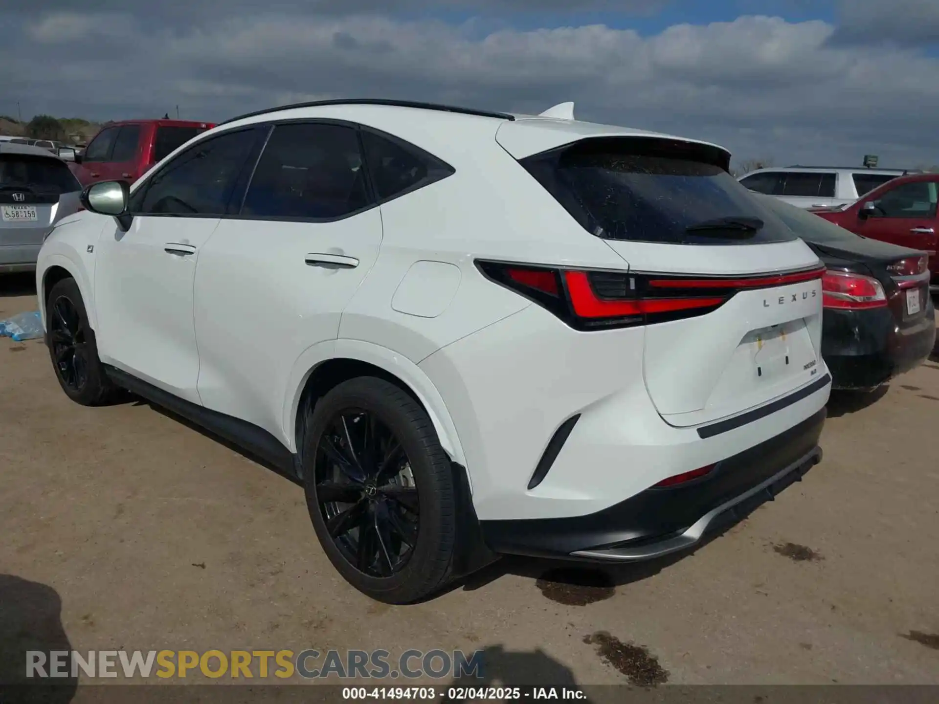 3 Photograph of a damaged car 2T2KGCEZ1RC054547 LEXUS NX 350 2024
