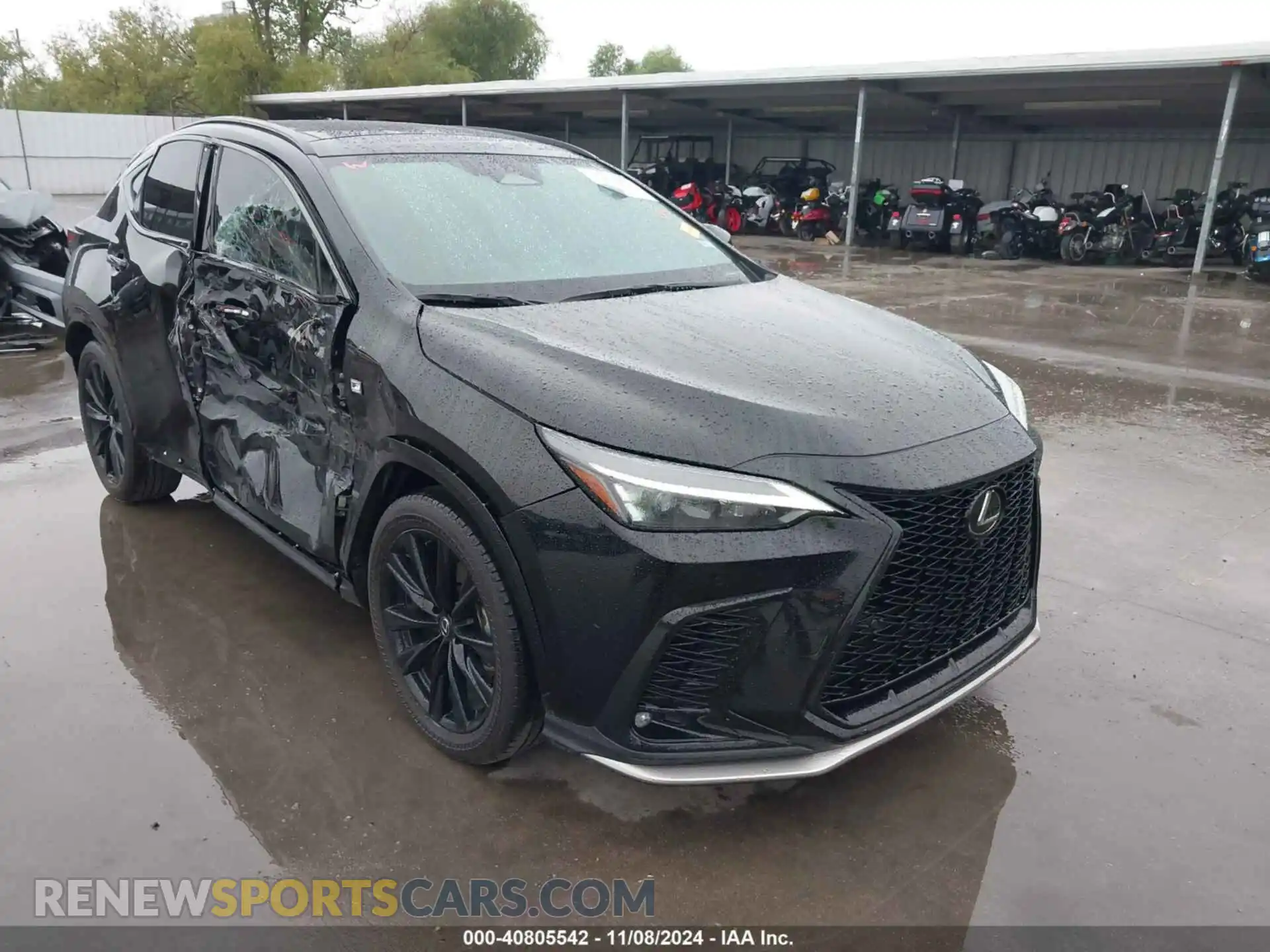 1 Photograph of a damaged car 2T2KGCEZ7RC044993 LEXUS NX 350 2024