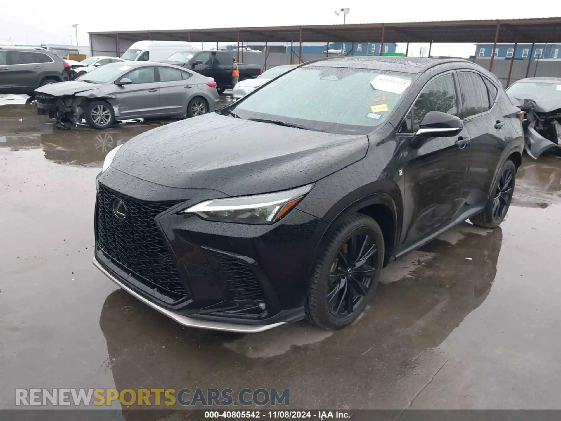 2 Photograph of a damaged car 2T2KGCEZ7RC044993 LEXUS NX 350 2024
